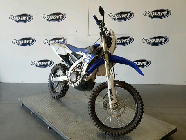 JYACJ19Y1HA000776 - 2017 YAMAHA WR450 F BLUE photo 1