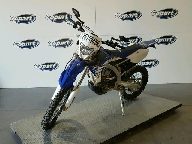 JYACJ19Y1HA000776 - 2017 YAMAHA WR450 F BLUE photo 2