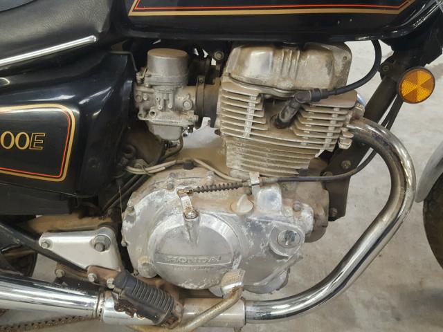 NC0118BM112245 - 1982 HONDA CM400E BLACK photo 7