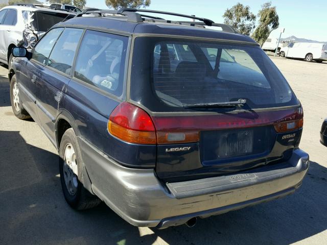 4S3BG6853W7628755 - 1998 SUBARU LEGACY 30T BLUE photo 3