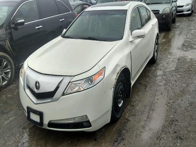 19UUA86539A801398 - 2009 ACURA TL WHITE photo 2