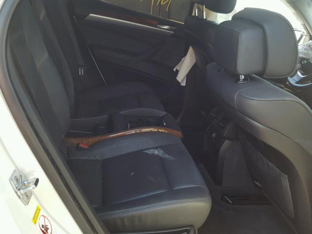 5UXFG43568L220515 - 2008 BMW X6 XDRIVE3 WHITE photo 6