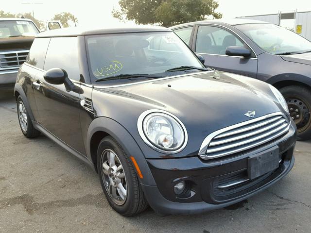 WMWSU3C52CT367942 - 2012 MINI COOPER BLACK photo 1