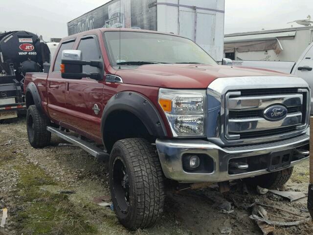 1FT7W2BT6FEA18336 - 2015 FORD F250 SUPER RED photo 1