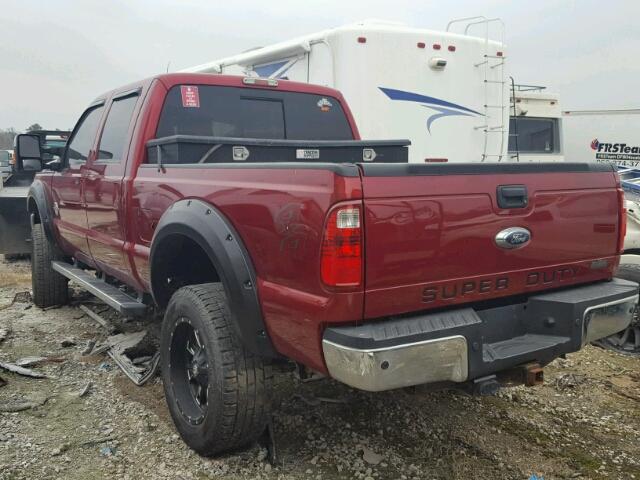 1FT7W2BT6FEA18336 - 2015 FORD F250 SUPER RED photo 3