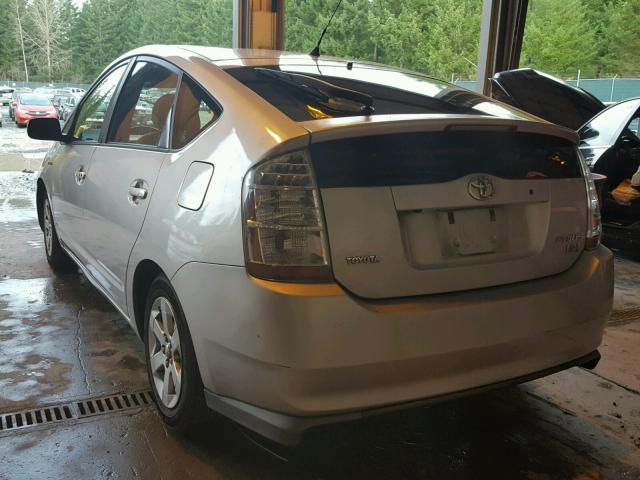 JTDKB20U097836137 - 2009 TOYOTA PRIUS GRAY photo 3