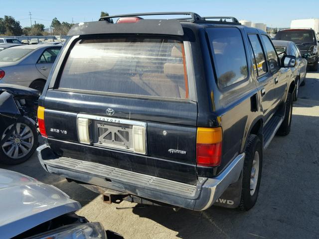 JT3VN39W2S0214141 - 1995 TOYOTA 4RUNNER VN BLACK photo 4