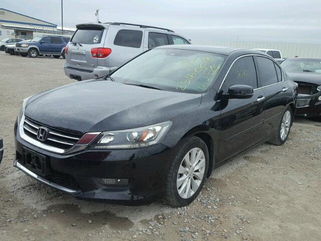 1HGCR2F84FA114924 - 2015 HONDA ACCORD EXL BLACK photo 2