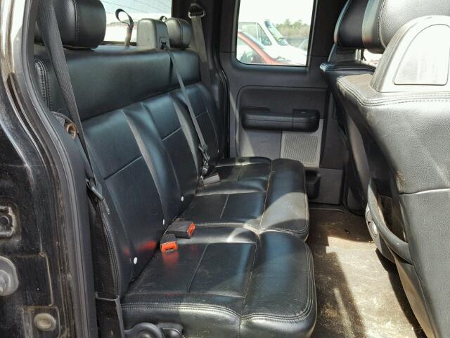 1FTPX12564NA83693 - 2004 FORD F150 BLACK photo 6