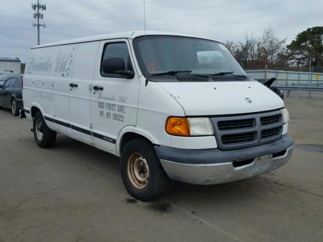 2B7HB11Y8YK161441 - 2000 DODGE RAM VAN B1 WHITE photo 1