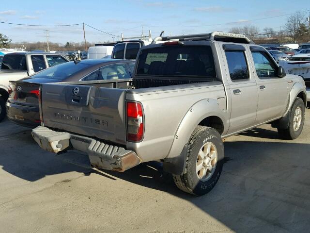 1N6MD27Y34C432080 - 2004 NISSAN FRONTIER C SILVER photo 4