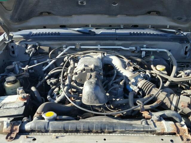 1N6MD27Y34C432080 - 2004 NISSAN FRONTIER C SILVER photo 7