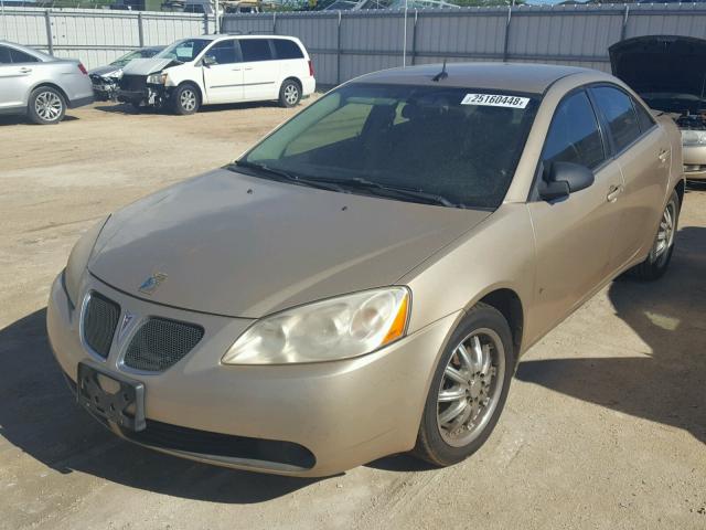 1G2ZF57BX84167842 - 2008 PONTIAC G6 VALUE L TAN photo 2