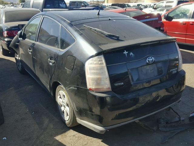 JTDKB20U363182446 - 2006 TOYOTA PRIUS BLACK photo 3