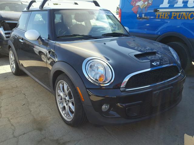 WMWSV3C56BTY21833 - 2011 MINI COOPER S BLACK photo 1