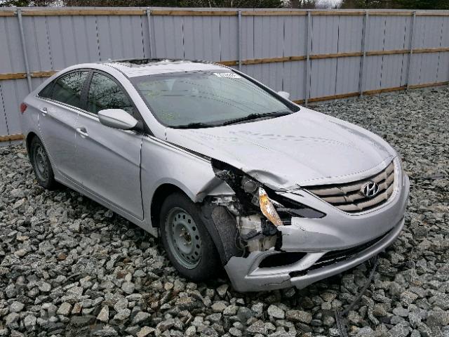 5NPEB4AC2DH566735 - 2013 HYUNDAI SONATA GLS SILVER photo 1