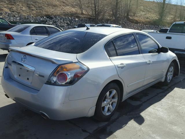 1N4CL21E07C180587 - 2007 NISSAN ALTIMA HYB SILVER photo 4