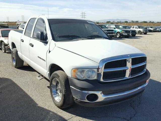 1D7HA18D93J681437 - 2003 DODGE RAM 1500 S WHITE photo 1