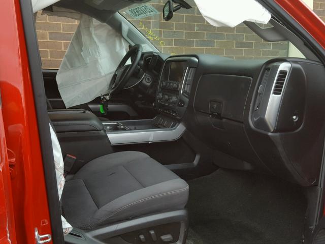 1GC2KVEG9FZ127100 - 2015 CHEVROLET SILVERADO RED photo 5