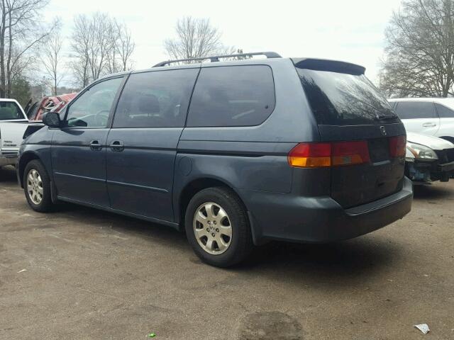 5FNRL18063B152749 - 2003 HONDA ODYSSEY EX GRAY photo 3