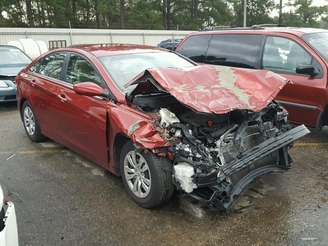 5NPEB4ACXBH248892 - 2011 HYUNDAI SONATA GLS RED photo 1