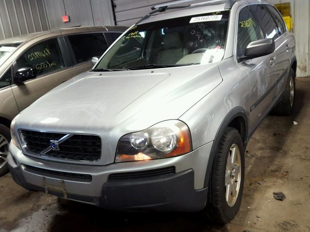 YV1CZ59H331007686 - 2003 VOLVO XC90 SILVER photo 2