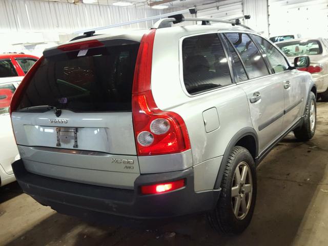 YV1CZ59H331007686 - 2003 VOLVO XC90 SILVER photo 4