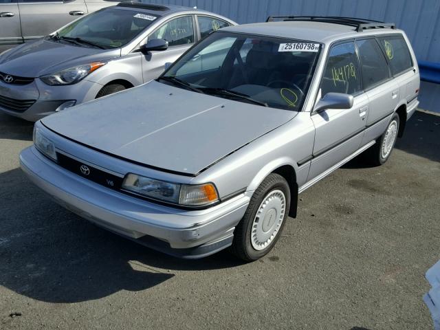 JT2VV22W5L0114013 - 1990 TOYOTA CAMRY LE SILVER photo 2