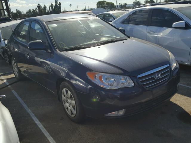 KMHDU46D98U292027 - 2008 HYUNDAI ELANTRA GL BLUE photo 1