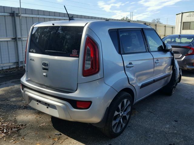 KNDJT2A66C7463072 - 2012 KIA SOUL + SILVER photo 4