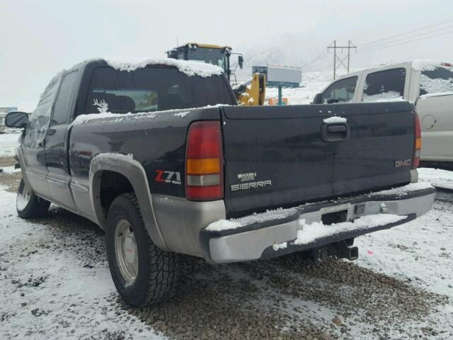 2GTEK19T9Y1338726 - 2000 GMC NEW SIERRA BLACK photo 3