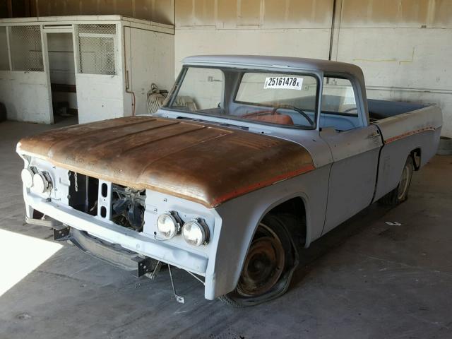 1181302956 - 1963 DODGE PICKUP GRAY photo 2