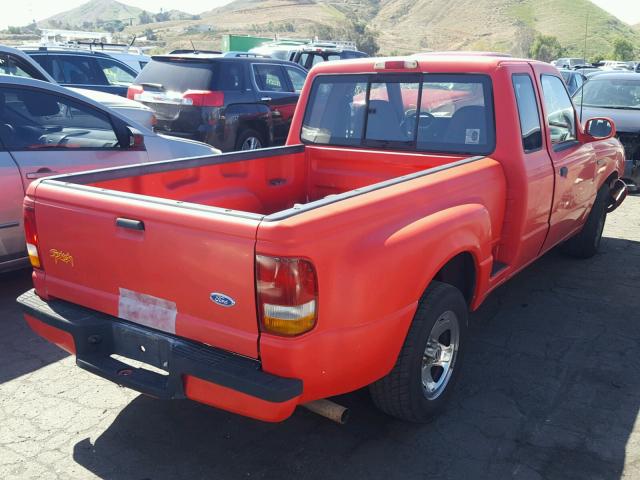 1FTCR14X5RPB32241 - 1994 FORD RANGER SUP RED photo 4