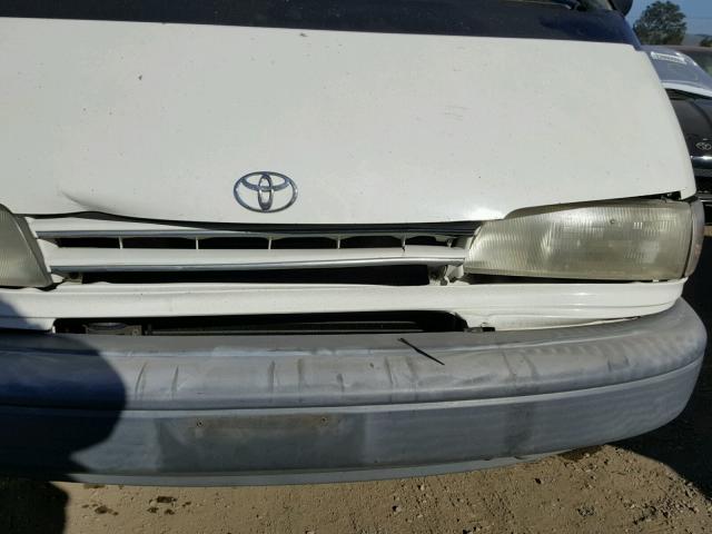 JT3AC12R5P1086461 - 1993 TOYOTA PREVIA LE WHITE photo 9