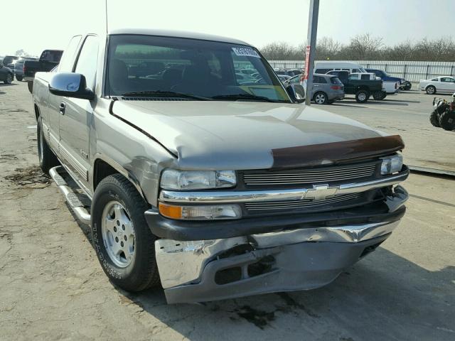 2GCEC19T911111863 - 2001 CHEVROLET SILVERADO TAN photo 1