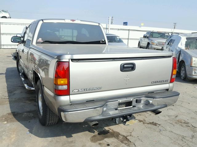 2GCEC19T911111863 - 2001 CHEVROLET SILVERADO TAN photo 3