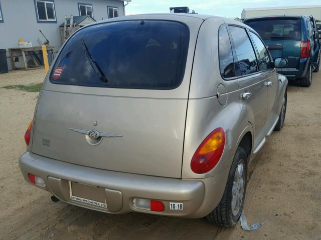 3C4FY58B43T525740 - 2003 CHRYSLER PT CRUISER GOLD photo 4