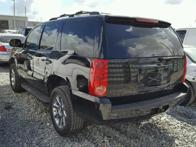 1GKFK13077R331741 - 2007 GMC YUKON BLACK photo 3