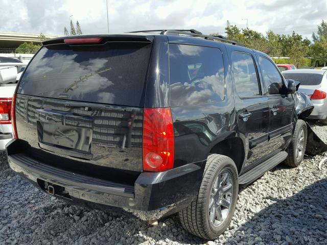 1GKFK13077R331741 - 2007 GMC YUKON BLACK photo 4