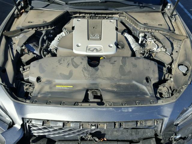 JN1BV7AP9FM337592 - 2015 INFINITI Q50 BASE Gris foto 7