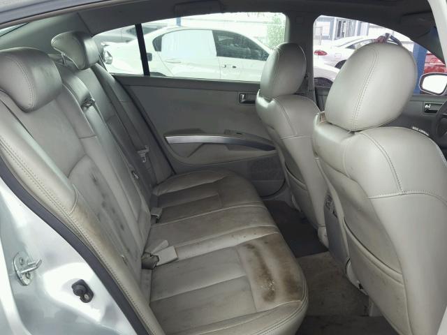 1N4BA41E17C853223 - 2007 NISSAN MAXIMA SE SILVER photo 6