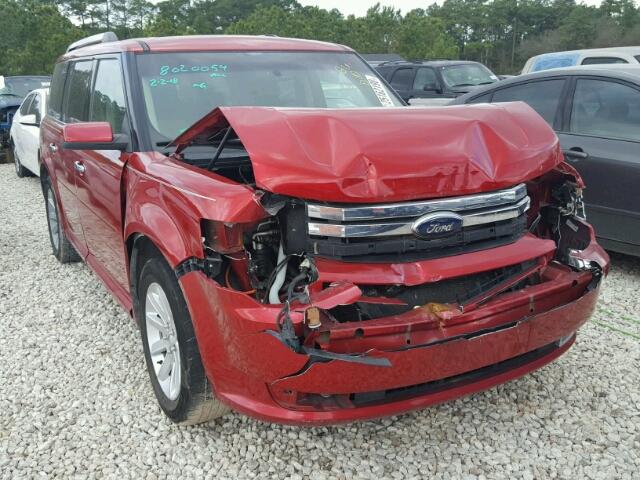 2FMGK5CC9ABA99778 - 2010 FORD FLEX SEL წითელი ფოტო 1