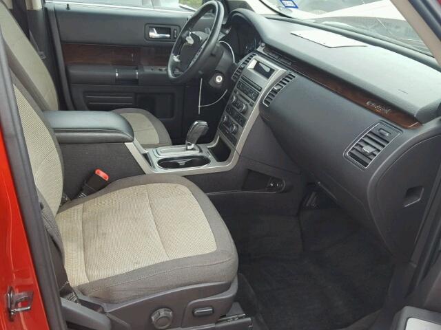 2FMGK5CC9ABA99778 - 2010 FORD FLEX SEL წითელი ფოტო 5