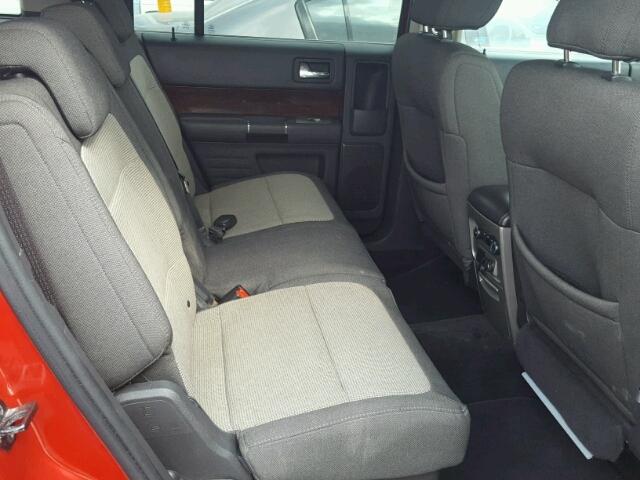 2FMGK5CC9ABA99778 - 2010 FORD FLEX SEL წითელი ფოტო 6
