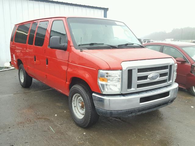 1FBSS3BL8DDA11214 - 2013 FORD ECONOLINE RED photo 1