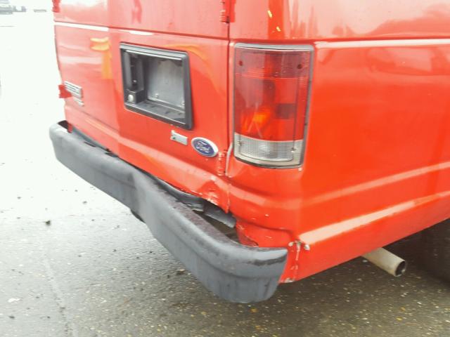 1FBSS3BL8DDA11214 - 2013 FORD ECONOLINE RED photo 9