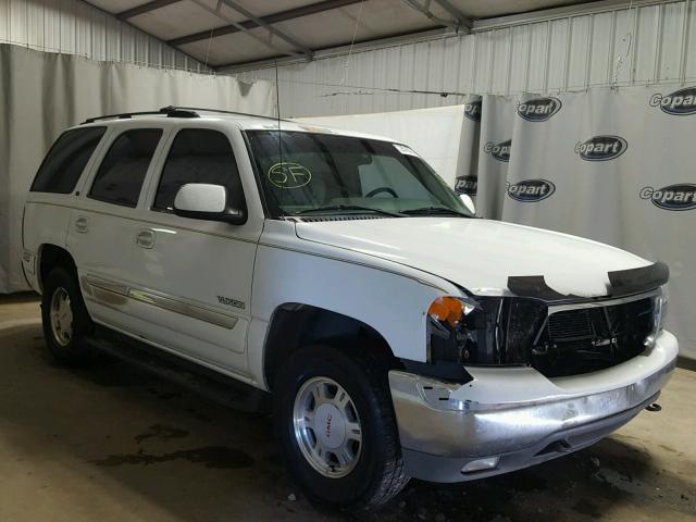 1GKEC13T91J186310 - 2001 GMC YUKON WHITE photo 1