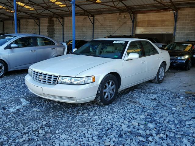 1G6KS54Y51U292662 - 2001 CADILLAC SEVILLE SL WHITE photo 2