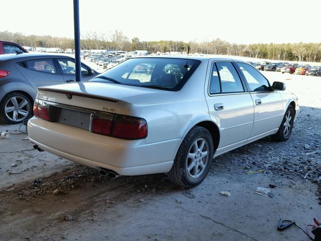 1G6KS54Y51U292662 - 2001 CADILLAC SEVILLE SL WHITE photo 4