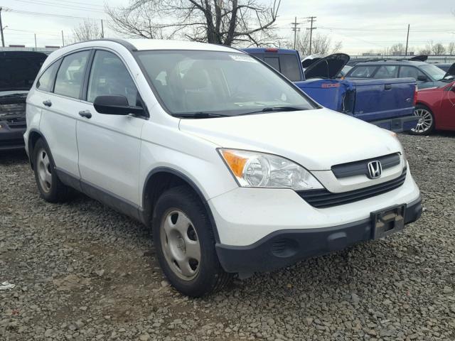 JHLRE48367C110092 - 2007 HONDA CR-V LX WHITE photo 1